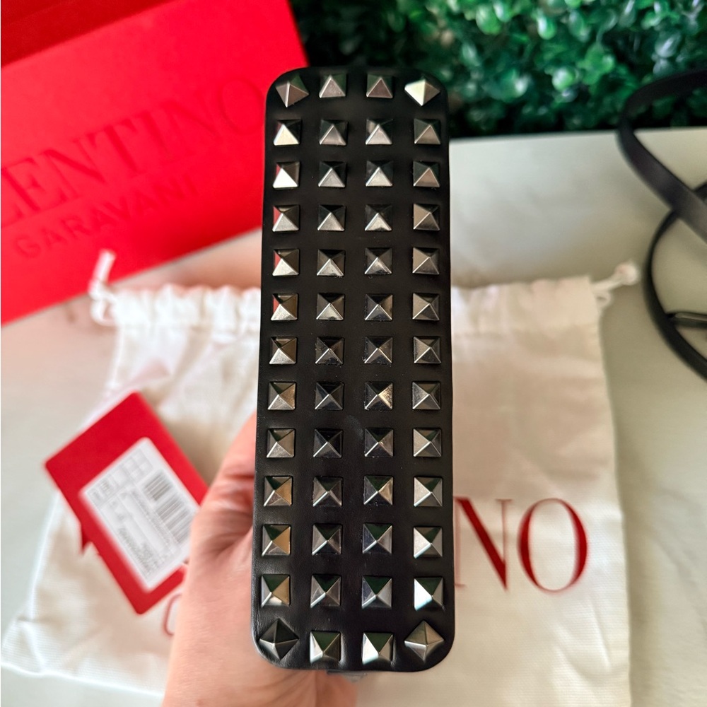 Valentino Garavani Black Studded Women's Mini Bag MSRP $1,790 NWT - Picture 9 of 16